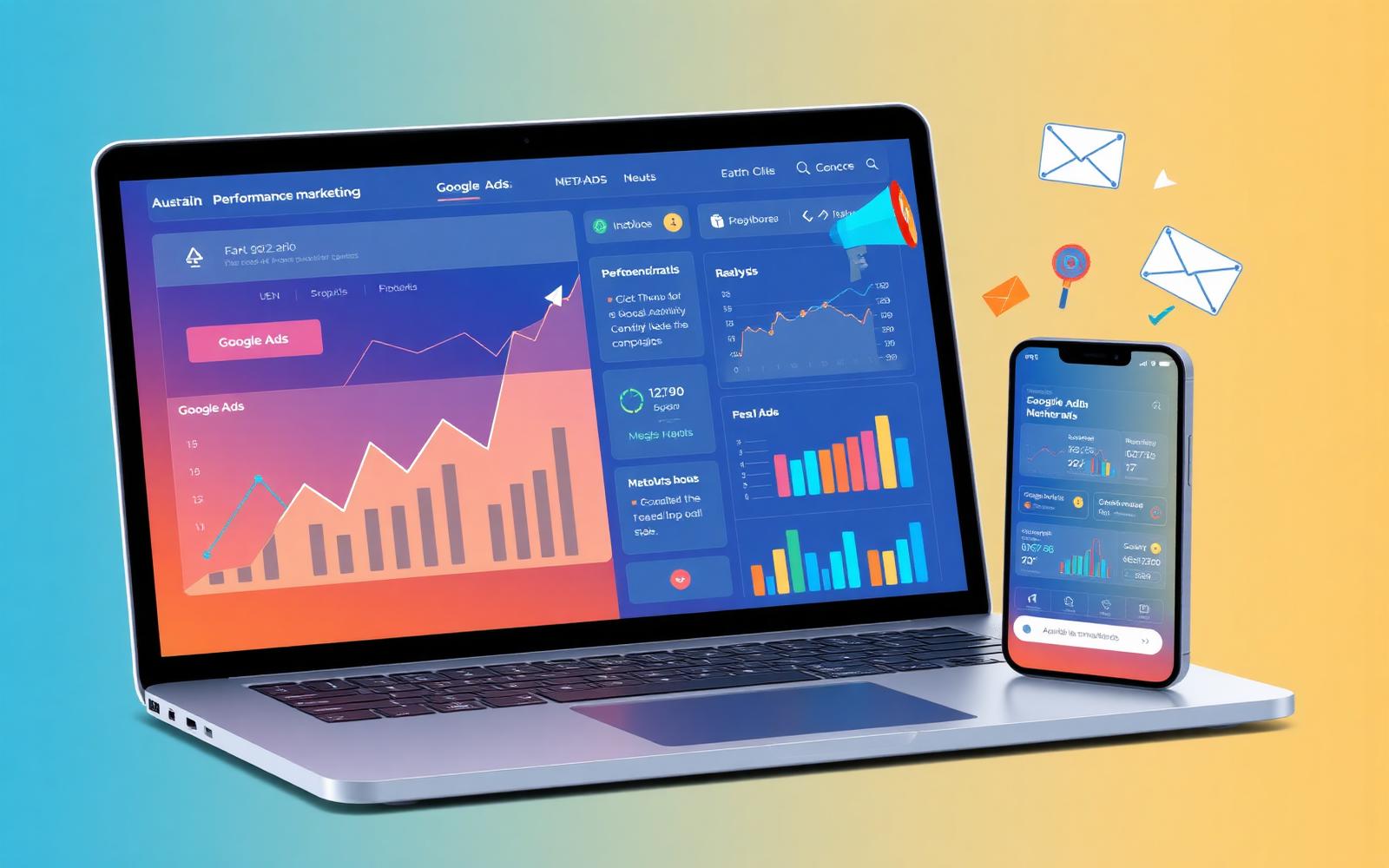 Digital marketing and performance marketing dashboards